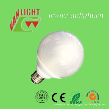Globo forma CFL 15W (VLC-GLB-15W), lámpara, lámpara ahorro de energía del globo